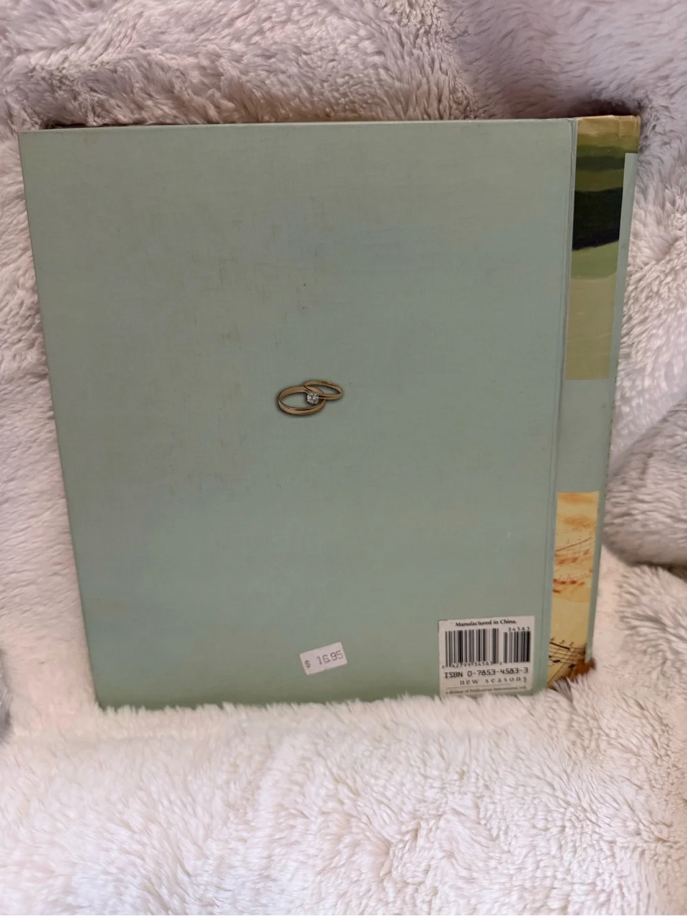 Vintage Our Wedding An Organizer - Pastel Blue Wedding Planner Hardcover Binder